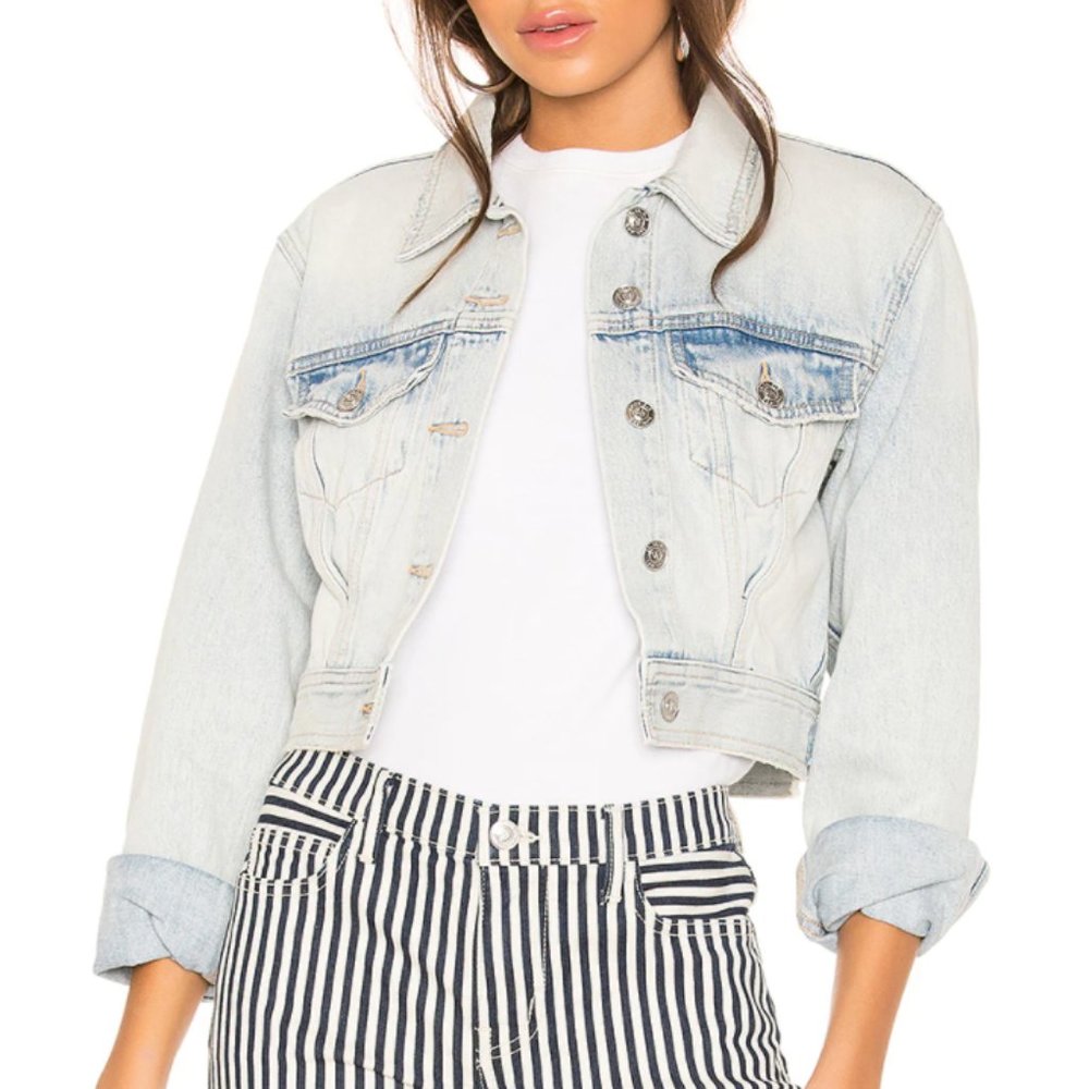 Micro Corset Trucker Jacket